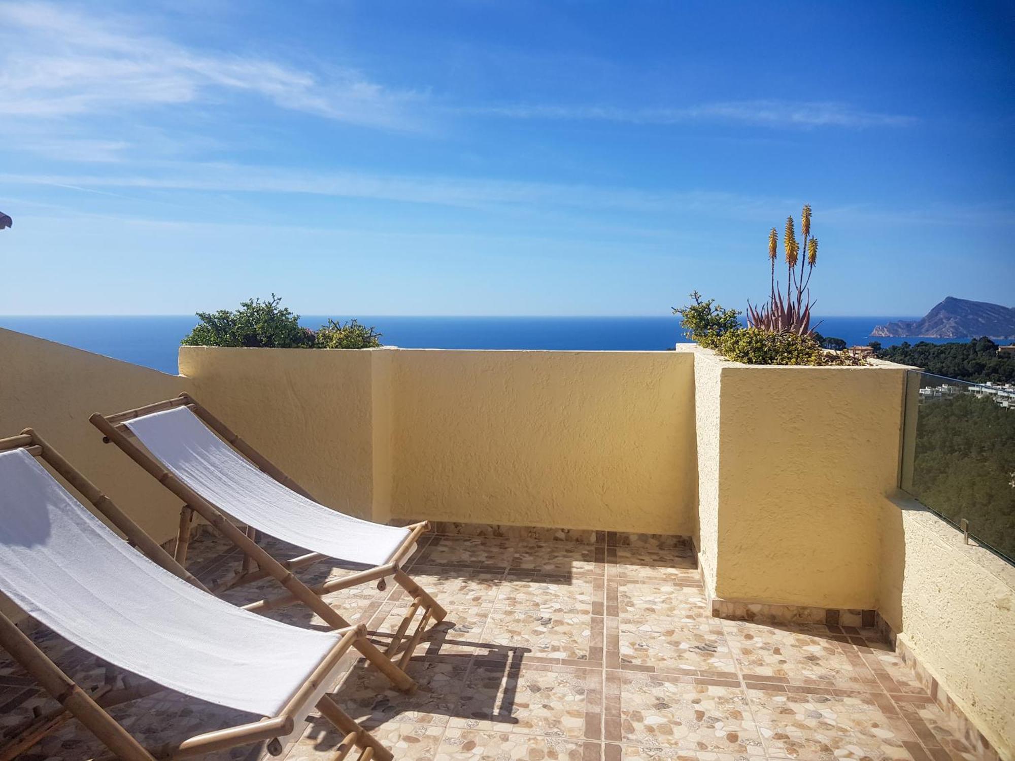 Villa Casa Altea Hills, Vista Espectacular, Jacuzzi Exterior foto